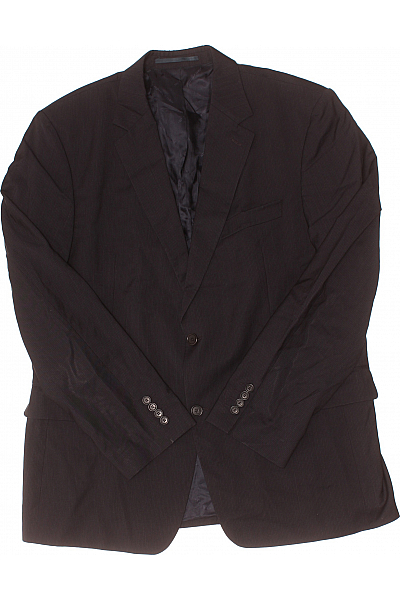 PIERRE CARDIN Společenské Pánské Sako Vlněné Modré Vel. 56