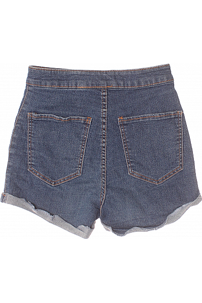 Dámské Kraťasy Modré Bershka Vel. 34