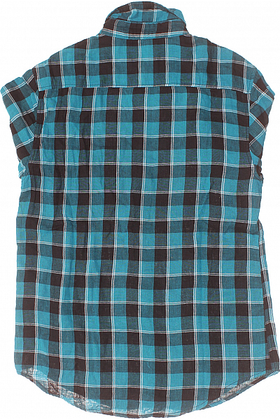 Pánská Košile Modrá PULL&BEAR Vel.  M