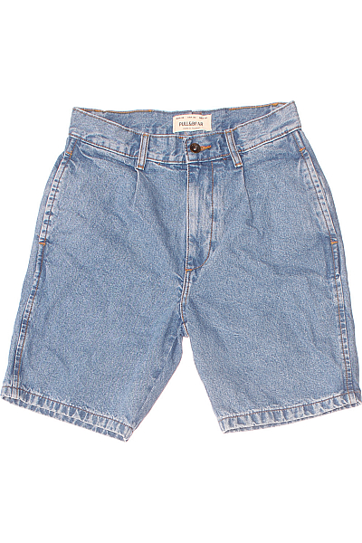 Riflové Pánské Kraťasy Modré PULL&BEAR Vel.  38