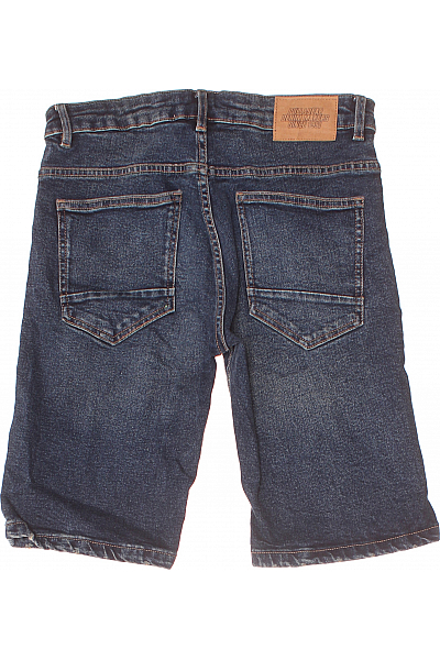PULL&BEAR Pánské Kraťasy Modré Vel.  36