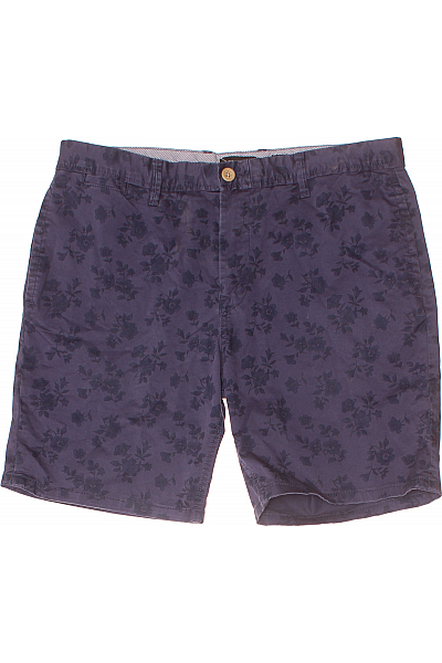 Pánské Kraťasy Modré PULL&BEAR Second Hand Vel.  44
