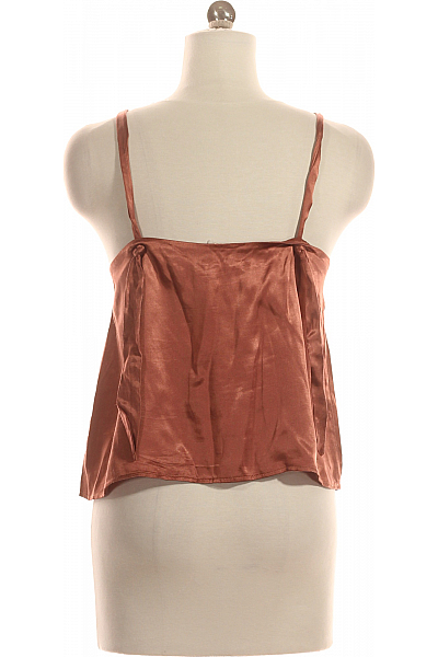 Dámské Tričko Hnědý PULL&BEAR Second hand Vel. L