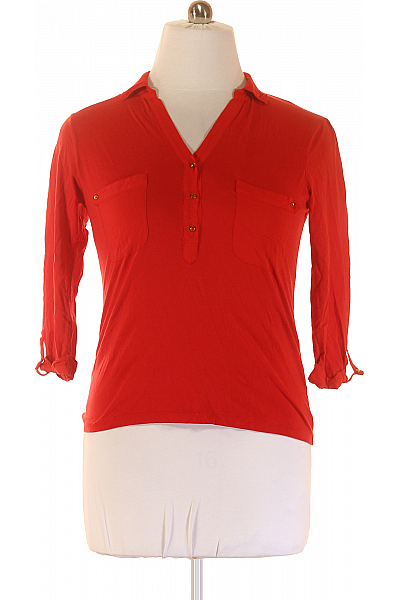 Massimo Dutti Halenka Červená Vel.  XL
