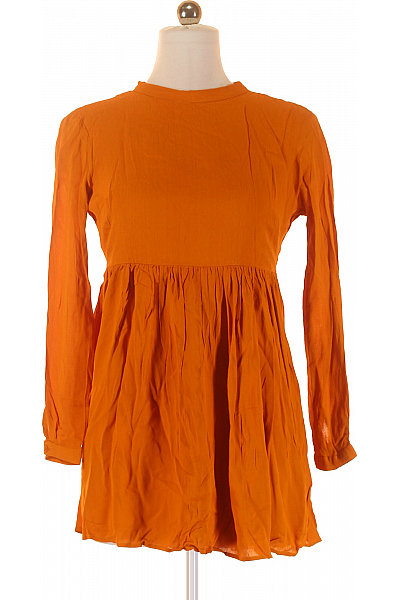 Asos  Šaty S Otevřenými Zády Oranžové Vel. 38