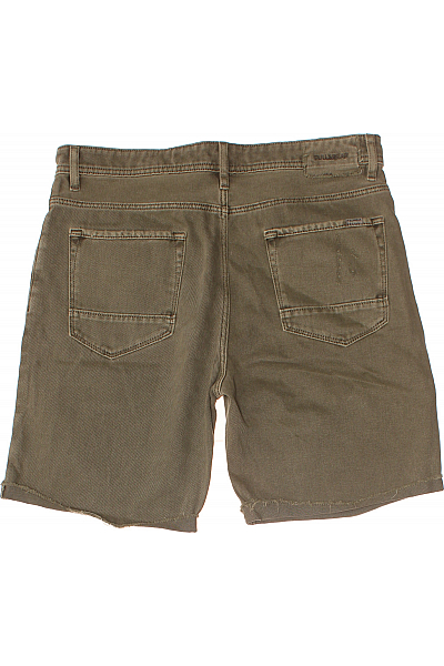 PULL&BEAR Pánské Kraťasy Zelené Second hand Vel.  40