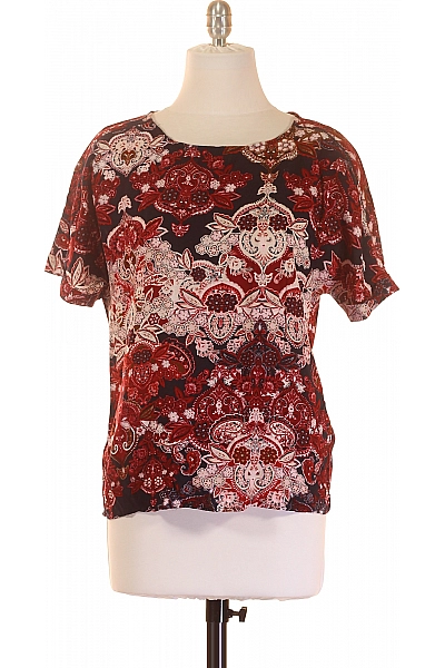 Vzorovaná  Halenka Barevná S.OLIVER Second Hand Vel. 34