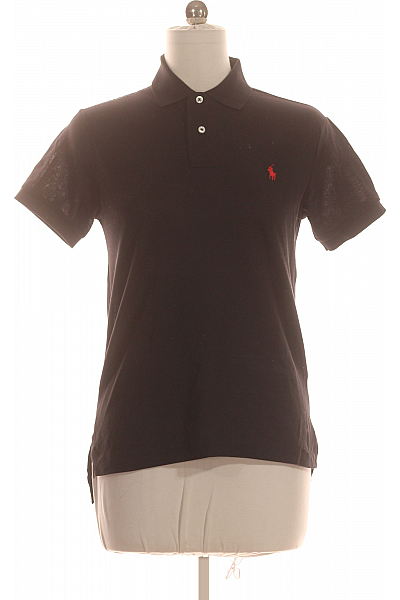 Ralph Lauren Dámské Polo Tričko Černé Vel. S