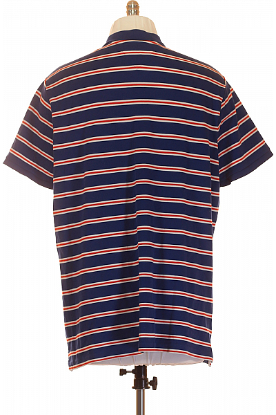 Pánské Tričko s Límečkem Barevné BRAX Vel. XXXL