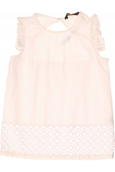  Halenka Jednobarevná Bílá ZARA Second Hand Vel. XS
