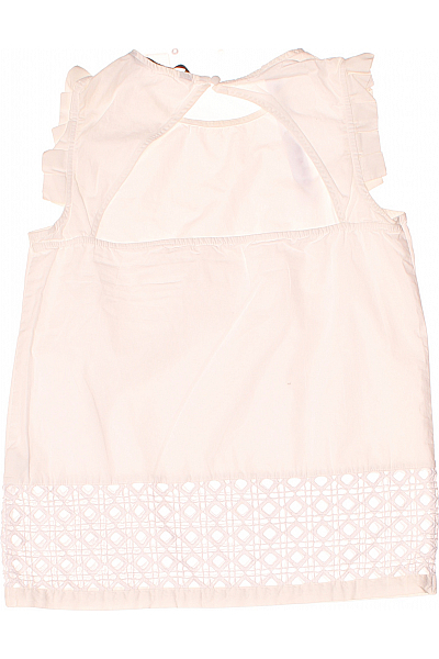  Halenka Jednobarevná Bílá ZARA Second hand Vel. XS
