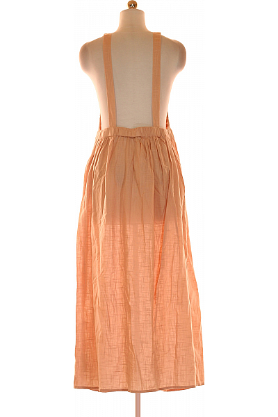 Topshop  Šaty s Otevřenými Zády Oranžové Vel.  40/42