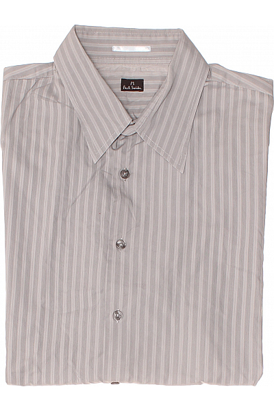 Paul Smith Vzorovaná Pánská Košile Modrá Vel. XL