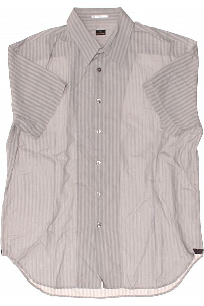 Paul Smith Vzorovaná Pánská Košile Modrá Vel. XL