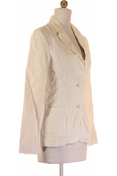 Dámské Sako Bílé VERO MODA Second hand Vel. 36