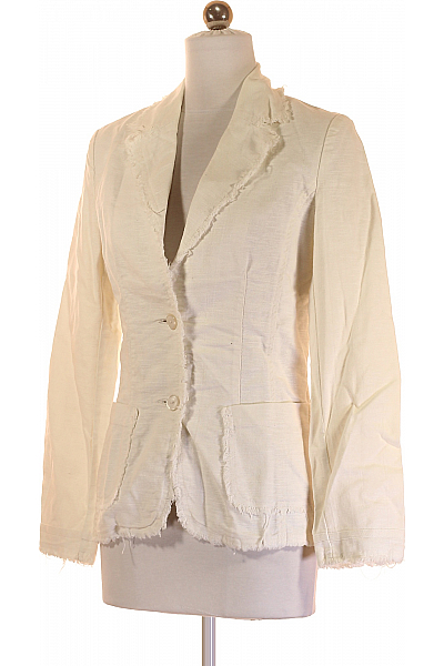Dámské Sako Bílé VERO MODA Second hand Vel. 36
