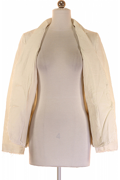 Dámské Sako Bílé VERO MODA Second hand Vel. 36