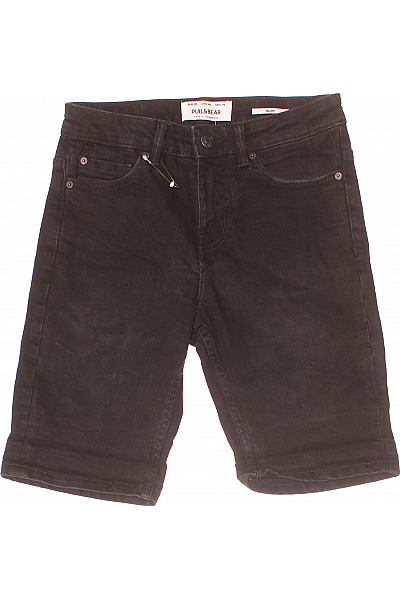 Pánské Kraťasy Černé PULL&BEAR Vel.  36