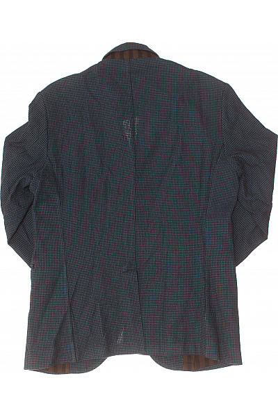 Pánské Sako Modré SISLEY Second hand Vel. 52