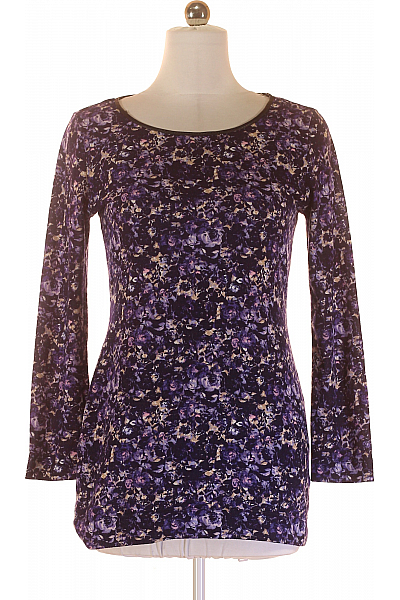  Šaty Pletené Fialové Marks & Spencer Vel.  38