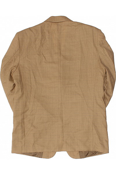 Pánské Volnočasové Sako Vlněné Hnědé Paul Smith Vel. 52