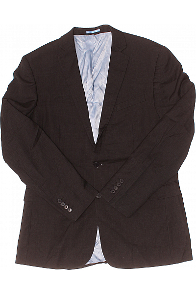 Společenské Pánské Sako Vlněné Černé Charles Tyrwhitt Vel. 42