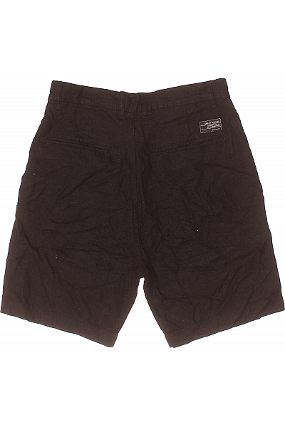 Pánské Kraťasy Černé PULL&BEAR Vel.  38