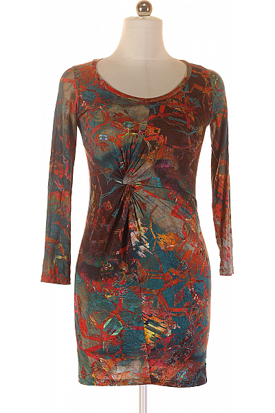 Šaty Barevné DESIGUAL Second Hand Vel. M