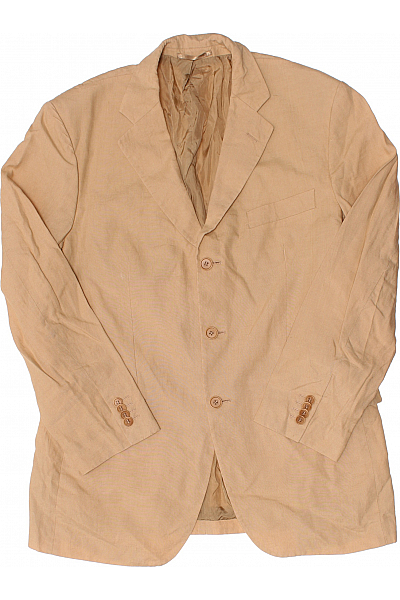 GANT Pánské Sako Lněné Béžové Second Hand Vel. 48