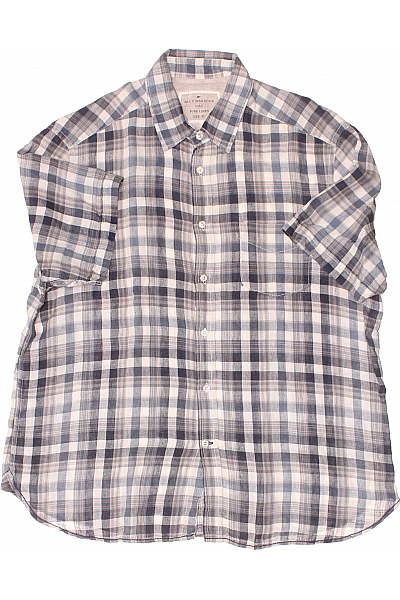 Pánská Košile Modrá Second hand Vel. XL