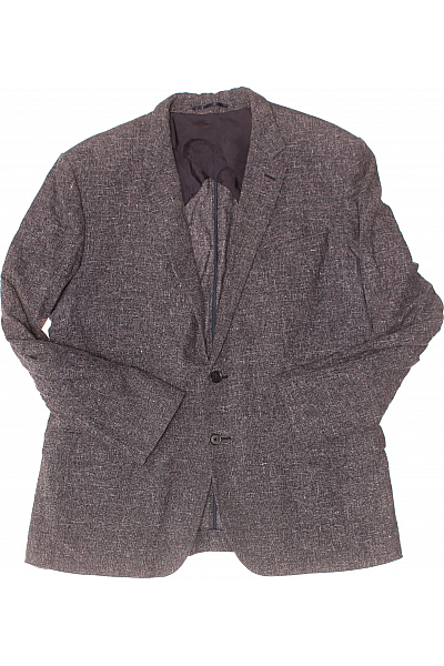 Reiss Pánské Sako Šedé Second Hand Vel. 46