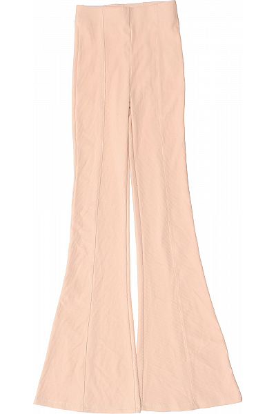 Bershka Dámské Kalhoty Béžové Vel.  XS