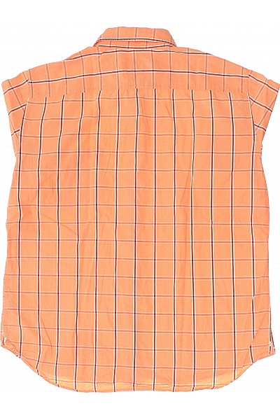 Marc O´Polo Vzorovaná Pánská Košile Oranžová Vel. XL