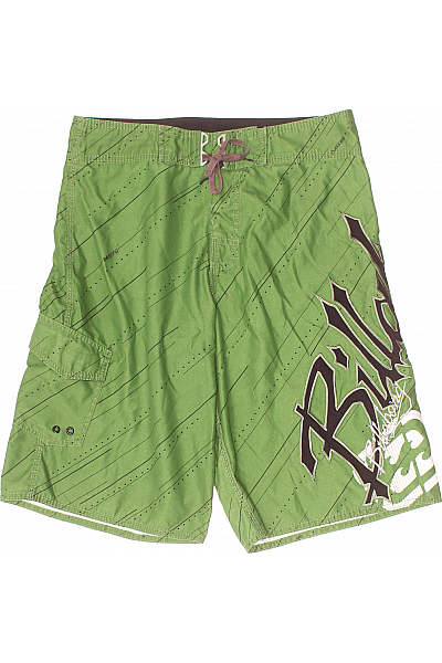 BILLABONG Pánské Kraťasy Zelené Vel. 32