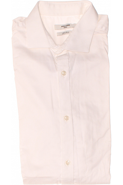 JACK & JONES Pánská Košile Bílá Vel. M