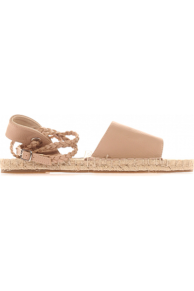 Asos Dámské Espadrilky Koženkové Hnědé