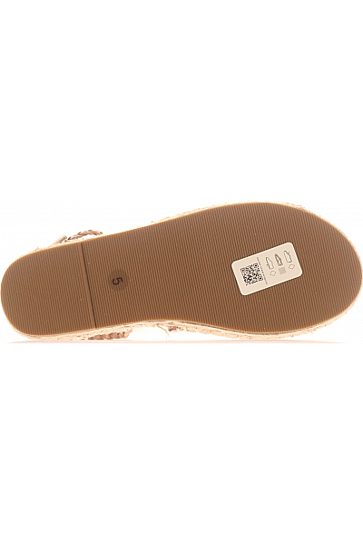 Asos Dámské Espadrilky Koženkové Hnědé