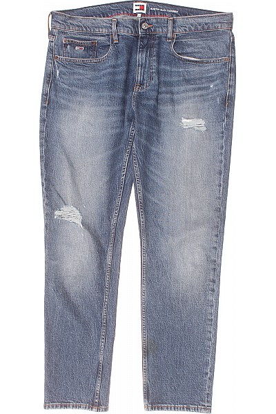 TOMMY HILFIGER Roztrhané Dámské Džíny Modré Vel. 34