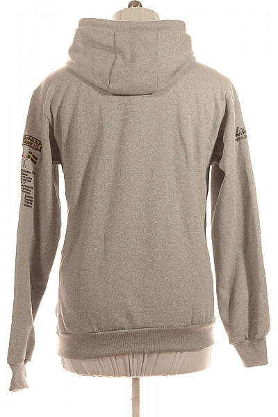 Pánská Mikina Bez Zapínání Šedá Norway Outlet Vel. XXXL