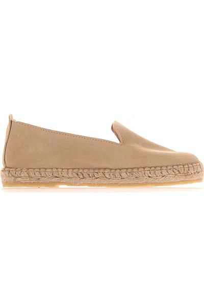 Dámské Espadrilky Kožené Hnědé BIANCO Outlet Vel. 36