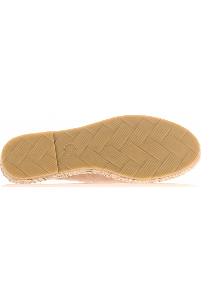 Dámské Espadrilky Kožené Hnědé BIANCO Outlet Vel. 36