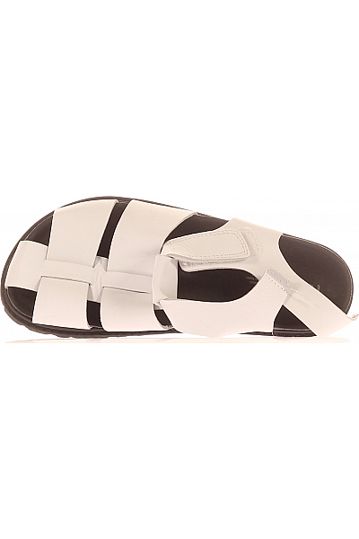 Dámské Sandály Kožené Bílé Topshop Vel. 36