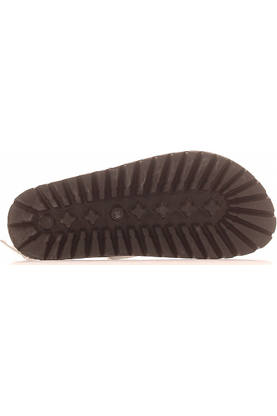 Dámské Sandály Kožené Bílé Topshop Vel. 36