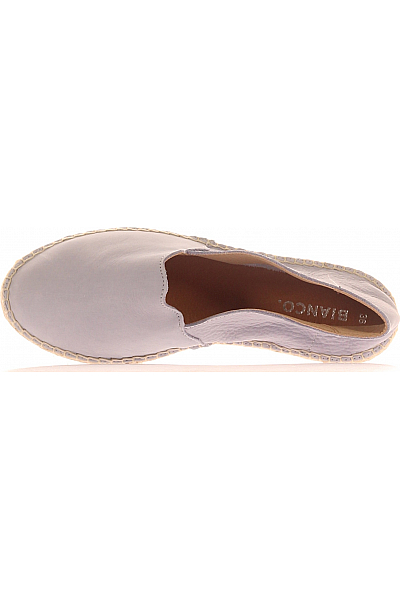 BIANCO Dámské Espadrilky Kožené Modré Vel. 36