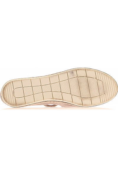 Dámské Espadrilky Kožené Šedé Outlet Vel. 37