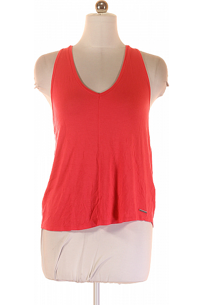 Abercrombie&Fitch Dámské Tričko Růžové Second Hand Vel. S