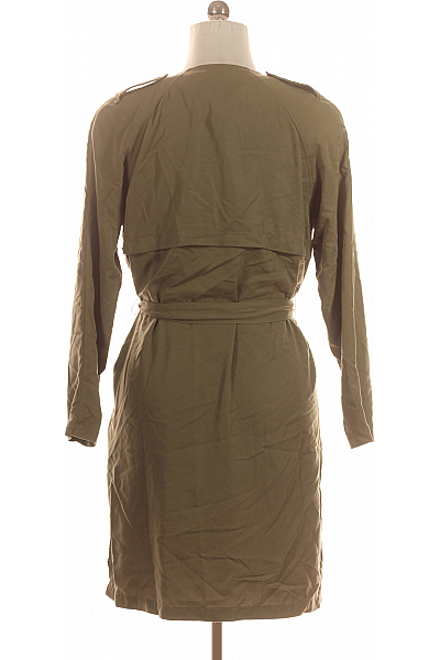 Dámský Kabát Zelený Gina Tricot Vel. 38