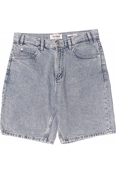 PULL&BEAR Dámské Kraťasy Modré Vel. 42