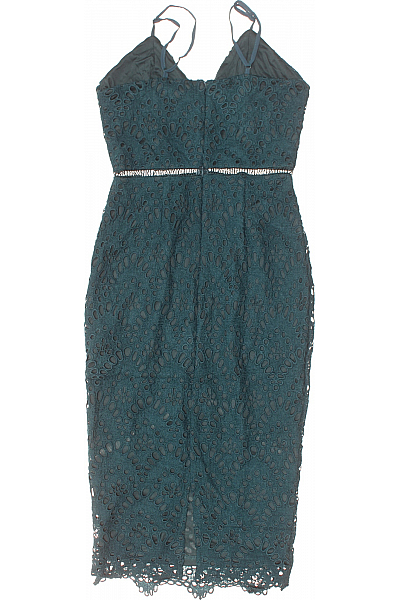 Šaty s Ramínky Zelené Missguided Vel.  36