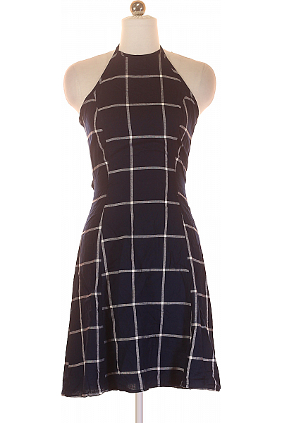 Šaty Modré Asos Second Hand Vel. 36